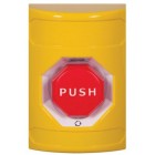 STI SS2209NT-EN Stopper Station – Yellow – Push and Turn – Octagon – Illumination Button – No Label
